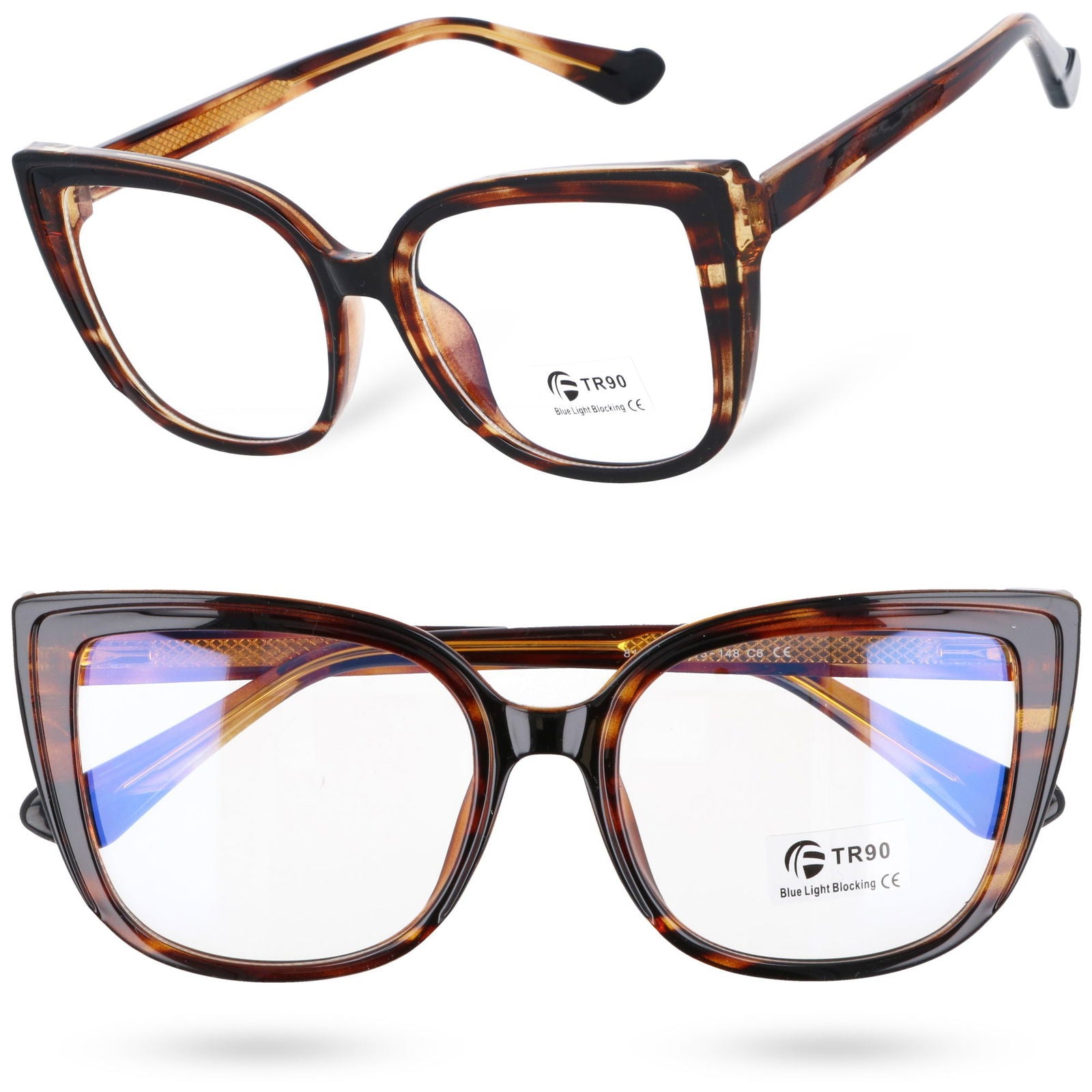 Okulary ELLA'S EDGE Brązowy / Panterka HAGNE