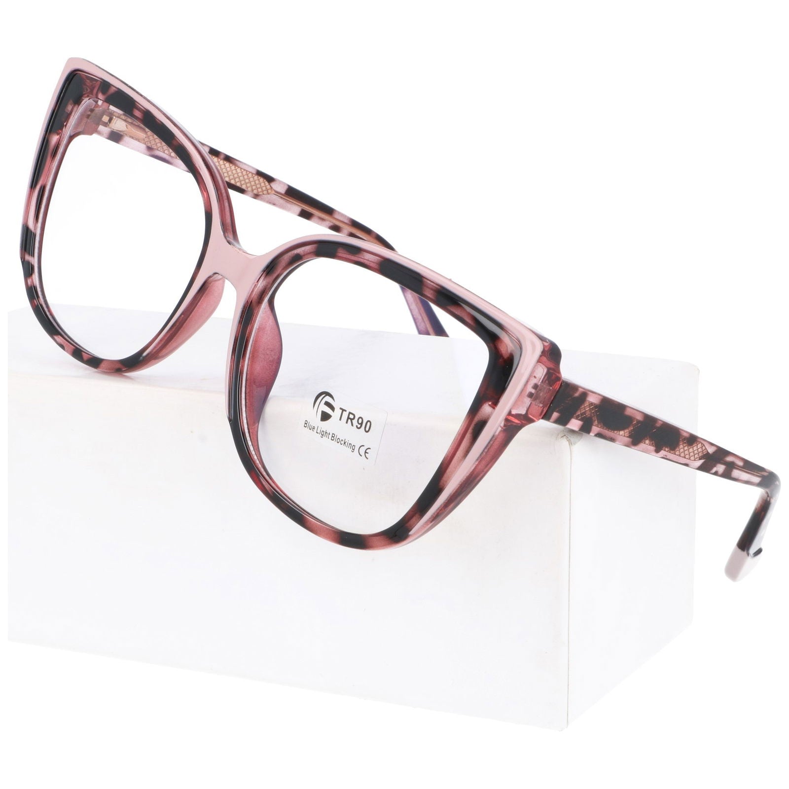 Okulary ELLA'S EDGE Różowy / Panterka HAGNE