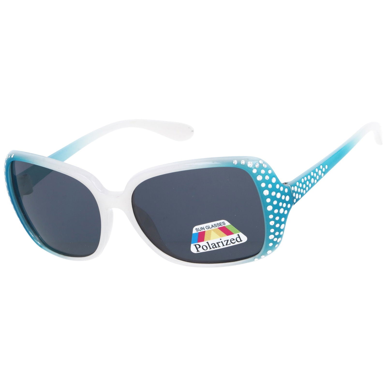 Okulary KIDS VIERW Niebiesko-biały HAGNE