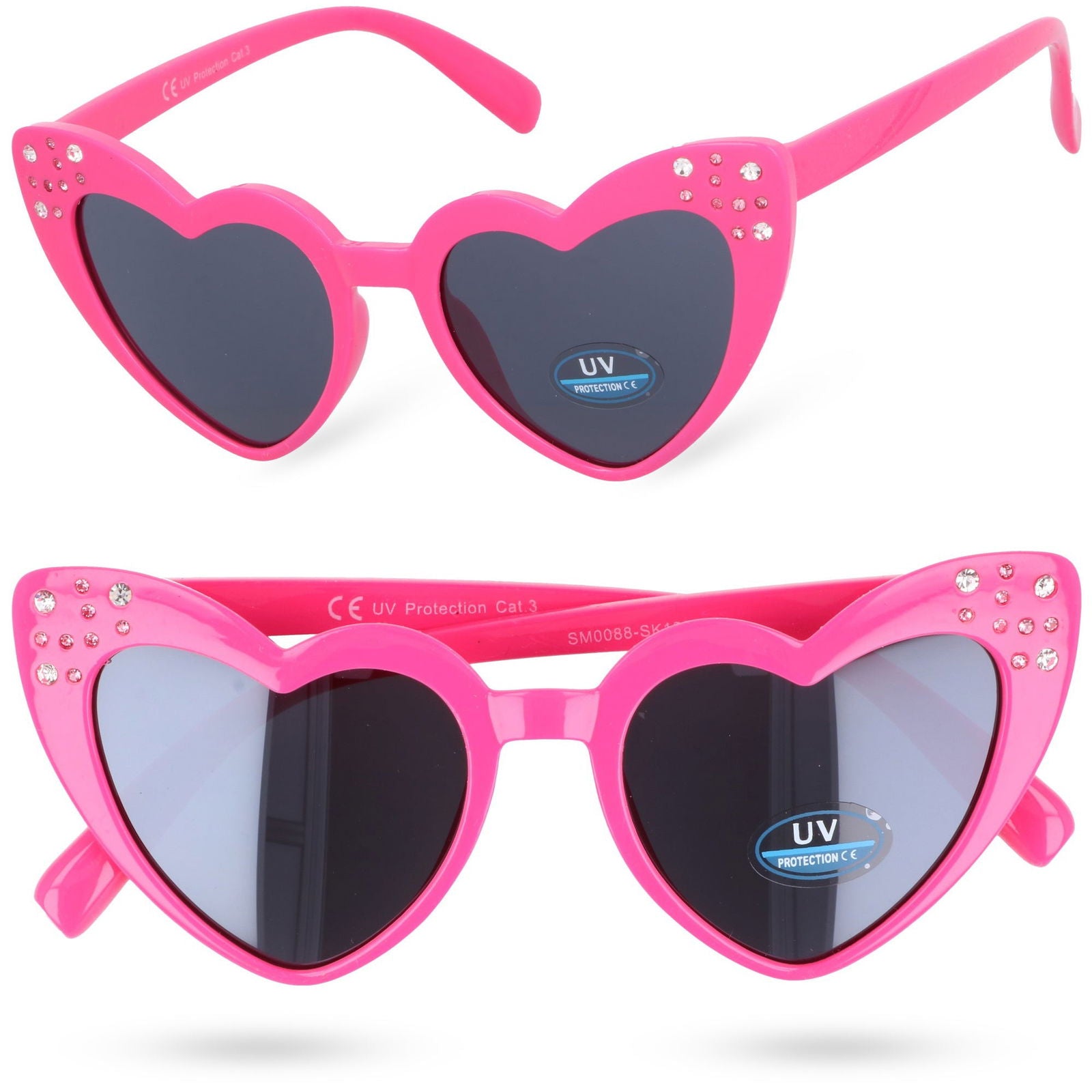 Okulary LOVE KIDS Fuksja HAGNE