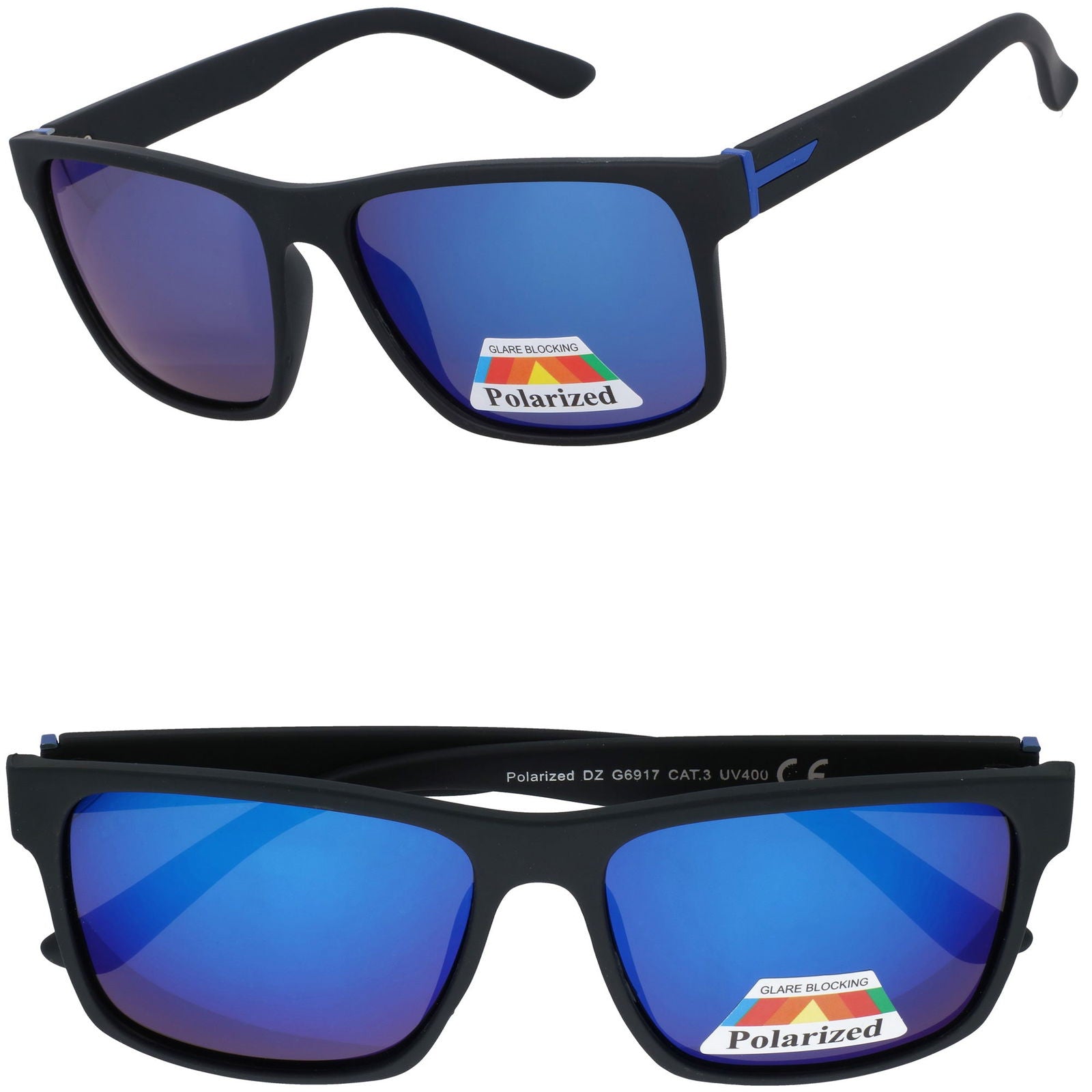 Okulary Nerdy T VIEW NAVY HAGNE