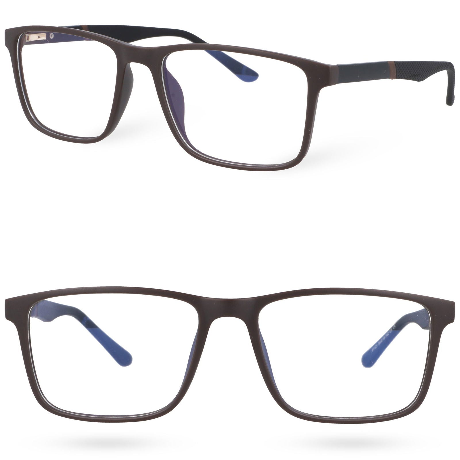 Okulary TECHNO EDGE BROWN HAGNE