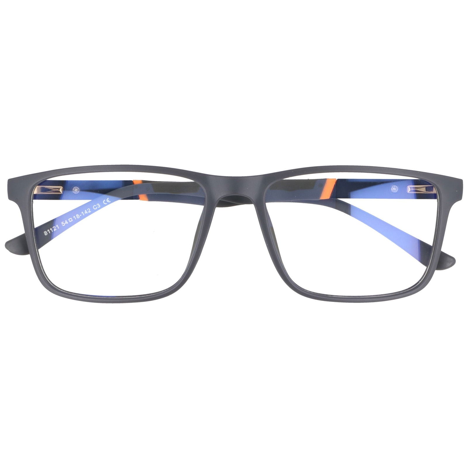 Okulary TECHNO EDGE GRAY-ORANGE HAGNE