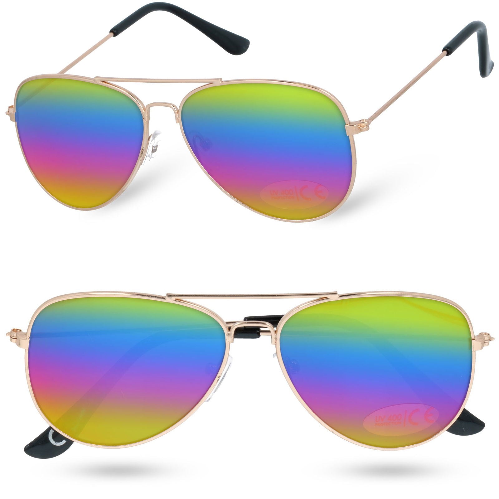 Okulary ZARA KIDS Tęczowo-złoty HAGNE