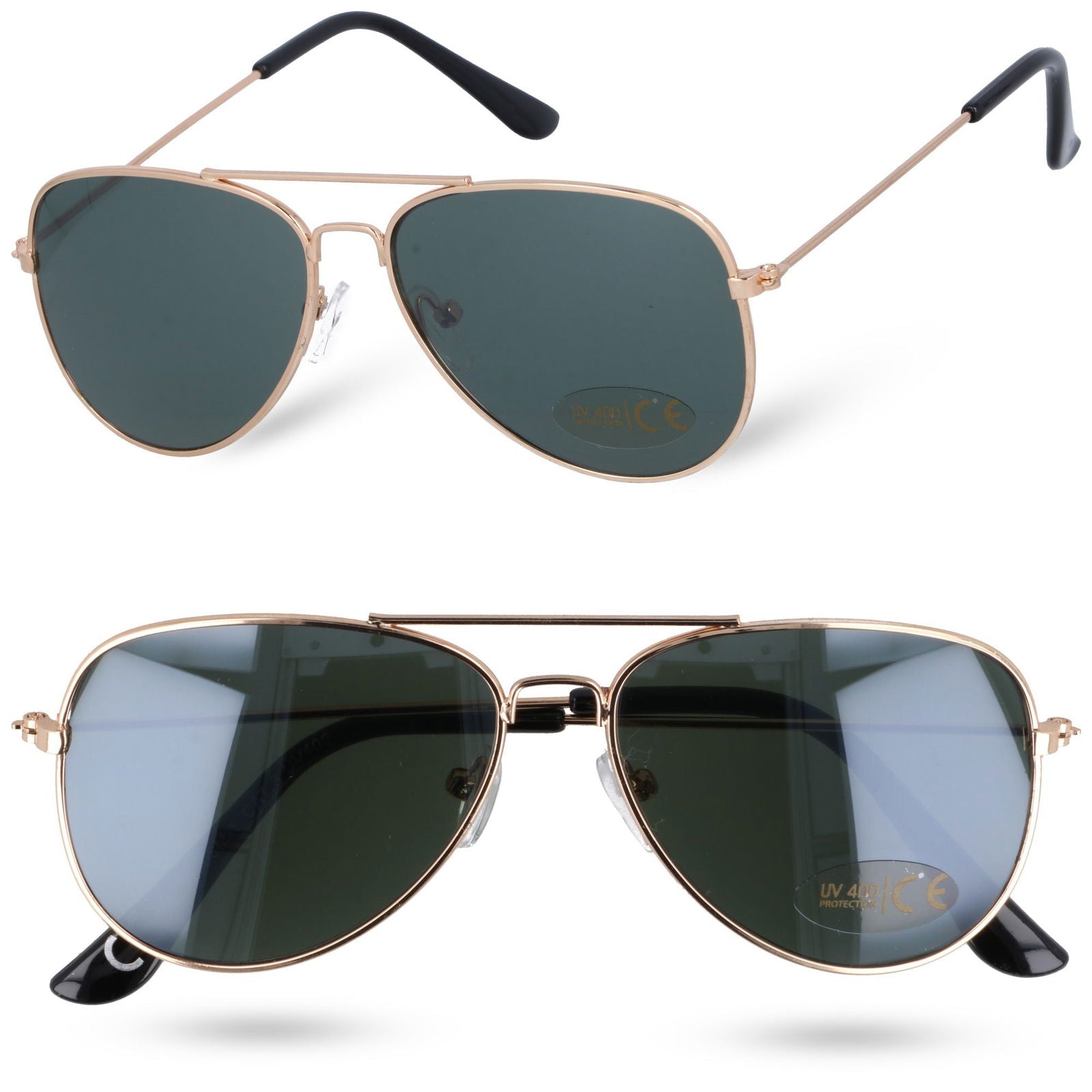 Okulary ZARA KIDS Zielono-złoty HAGNE