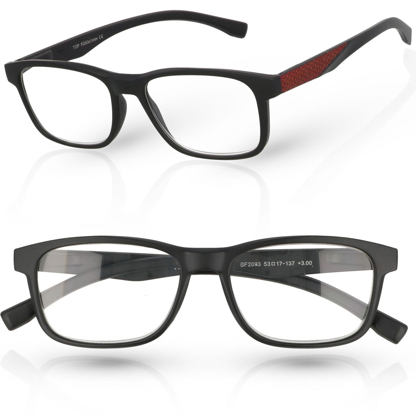 Okulary korekcyjne OPTIPLUS RED HAGNE