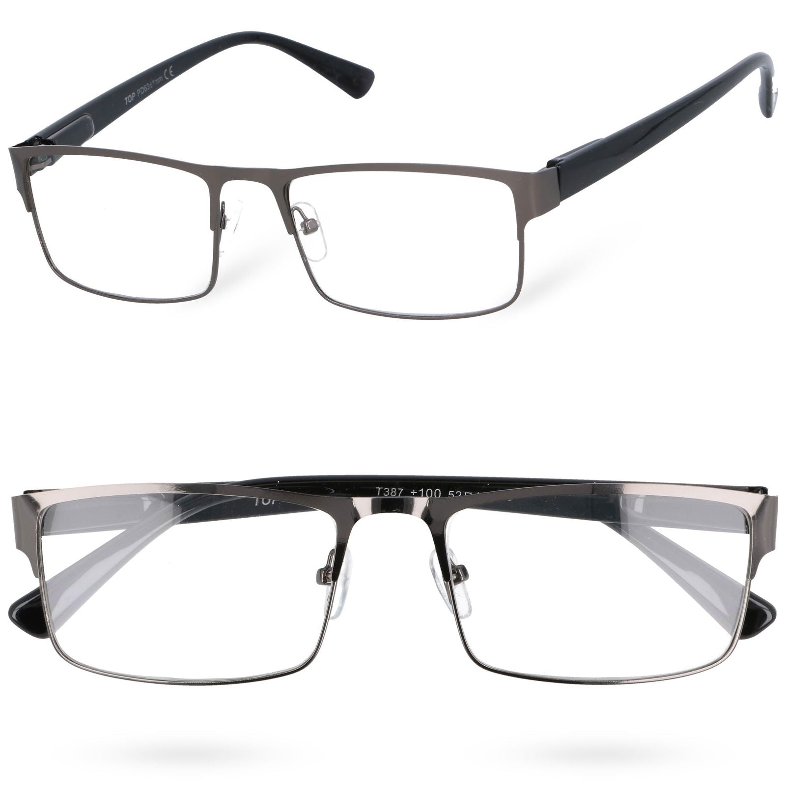 Okulary korekcyjne READBOOST SILVER HAGNE