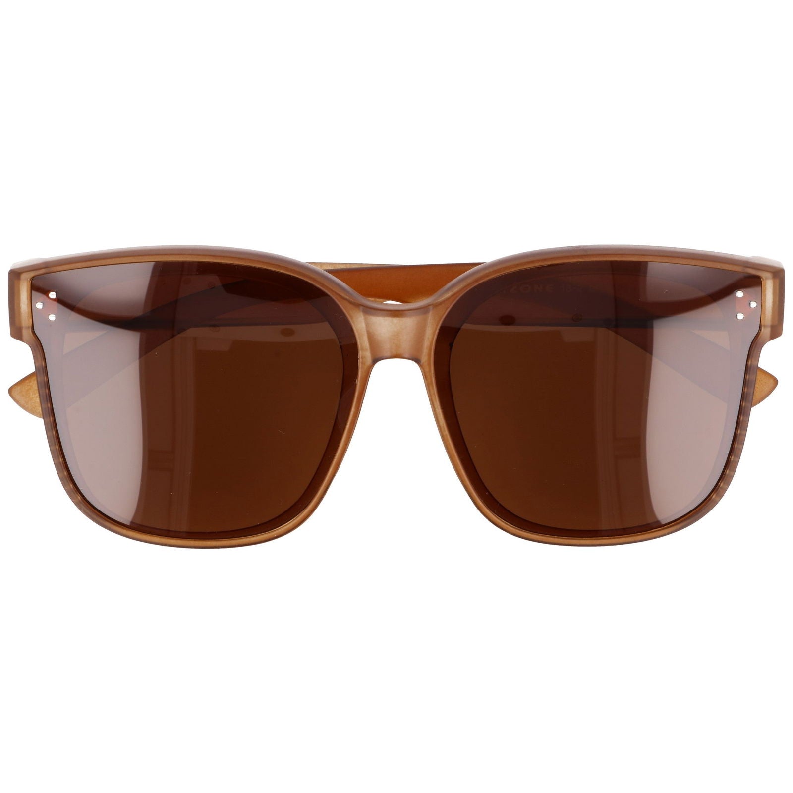 Okulary z nakładkami TOP VIEW Brązowy HAGNE