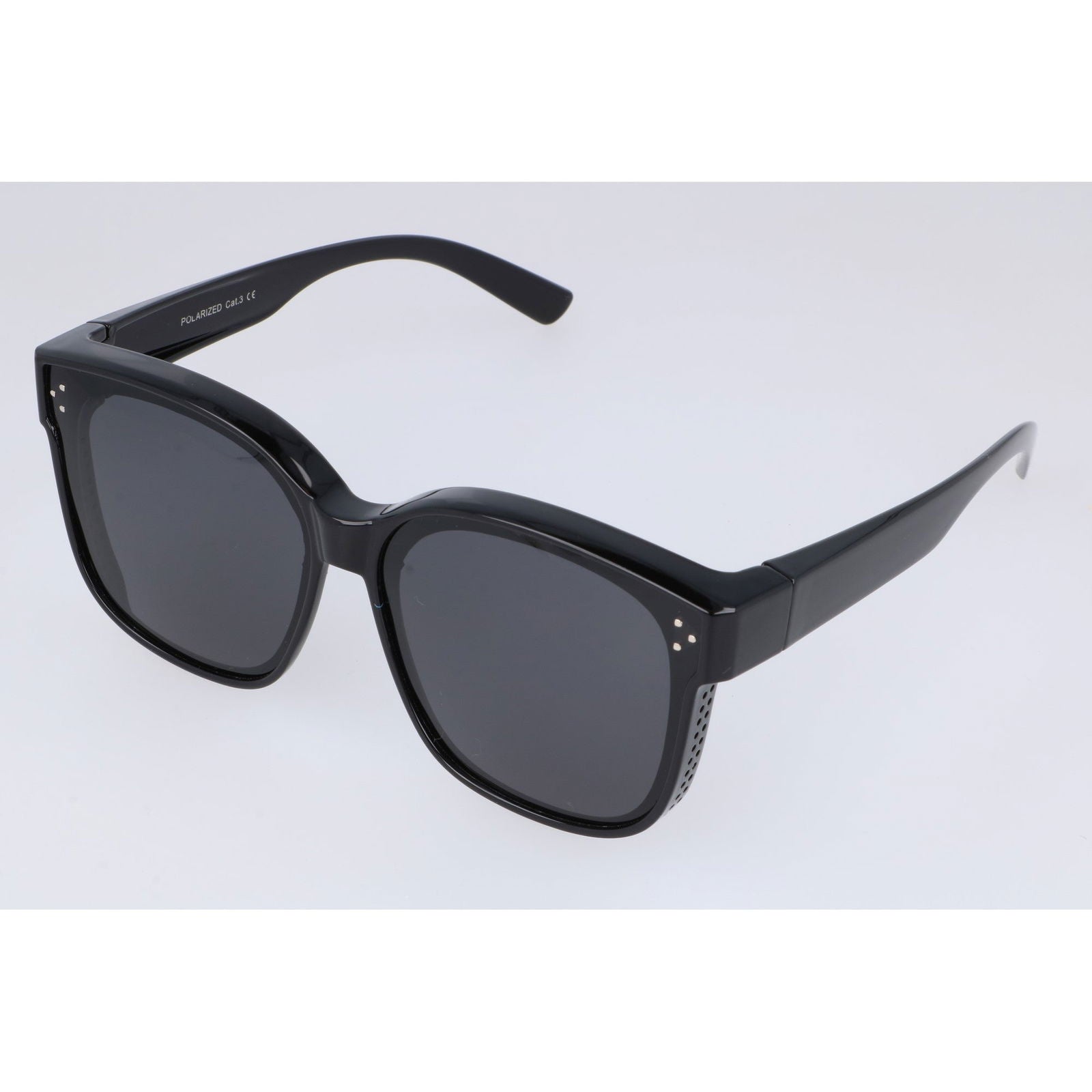 Okulary z nakładkami TOP VIEW Czarny HAGNE