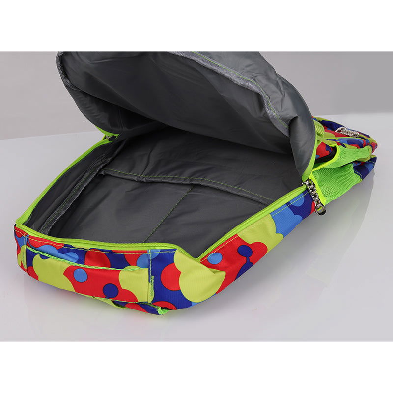 Plecak szkolny print neonowy HAGNE