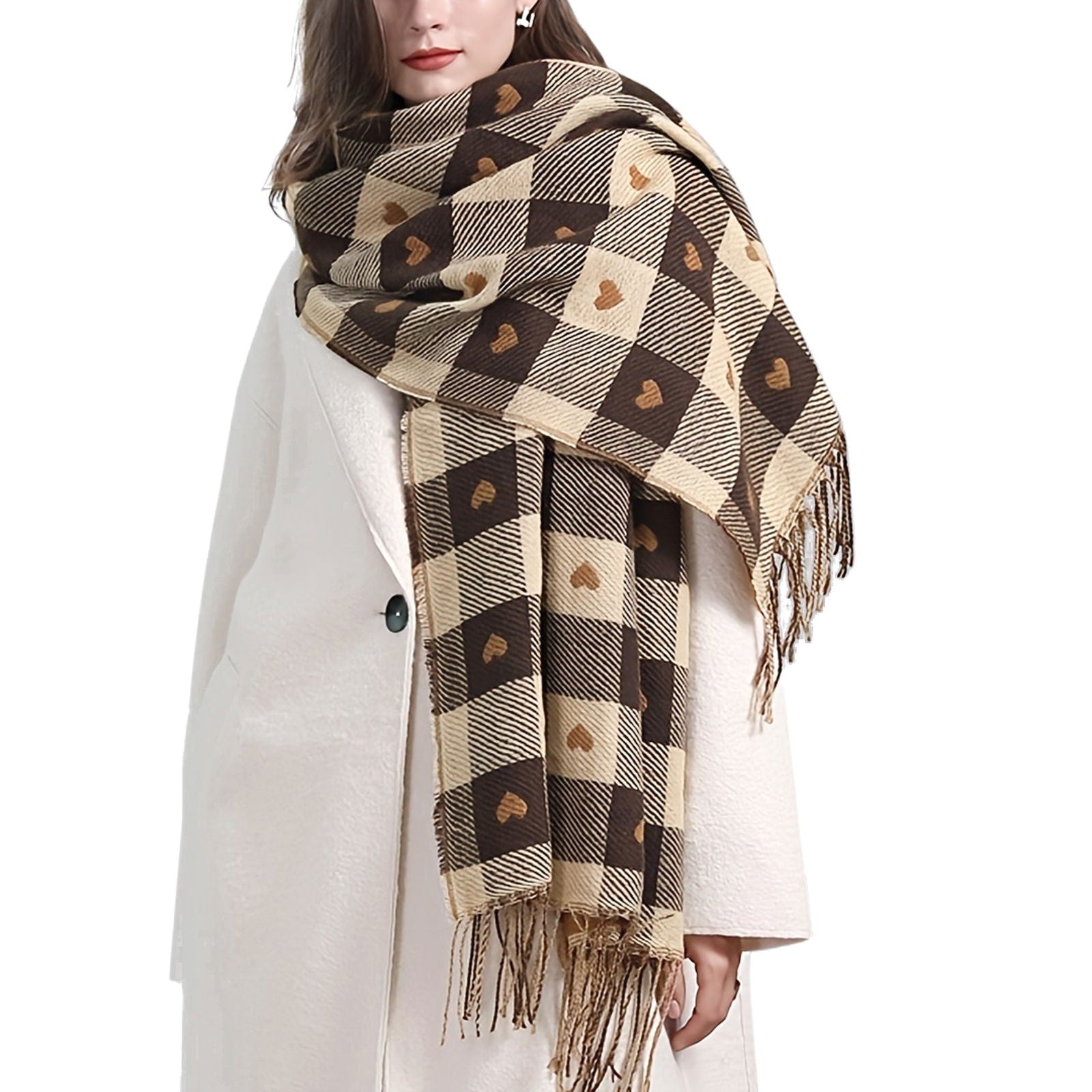 Szal AVION beżowy HAGNE