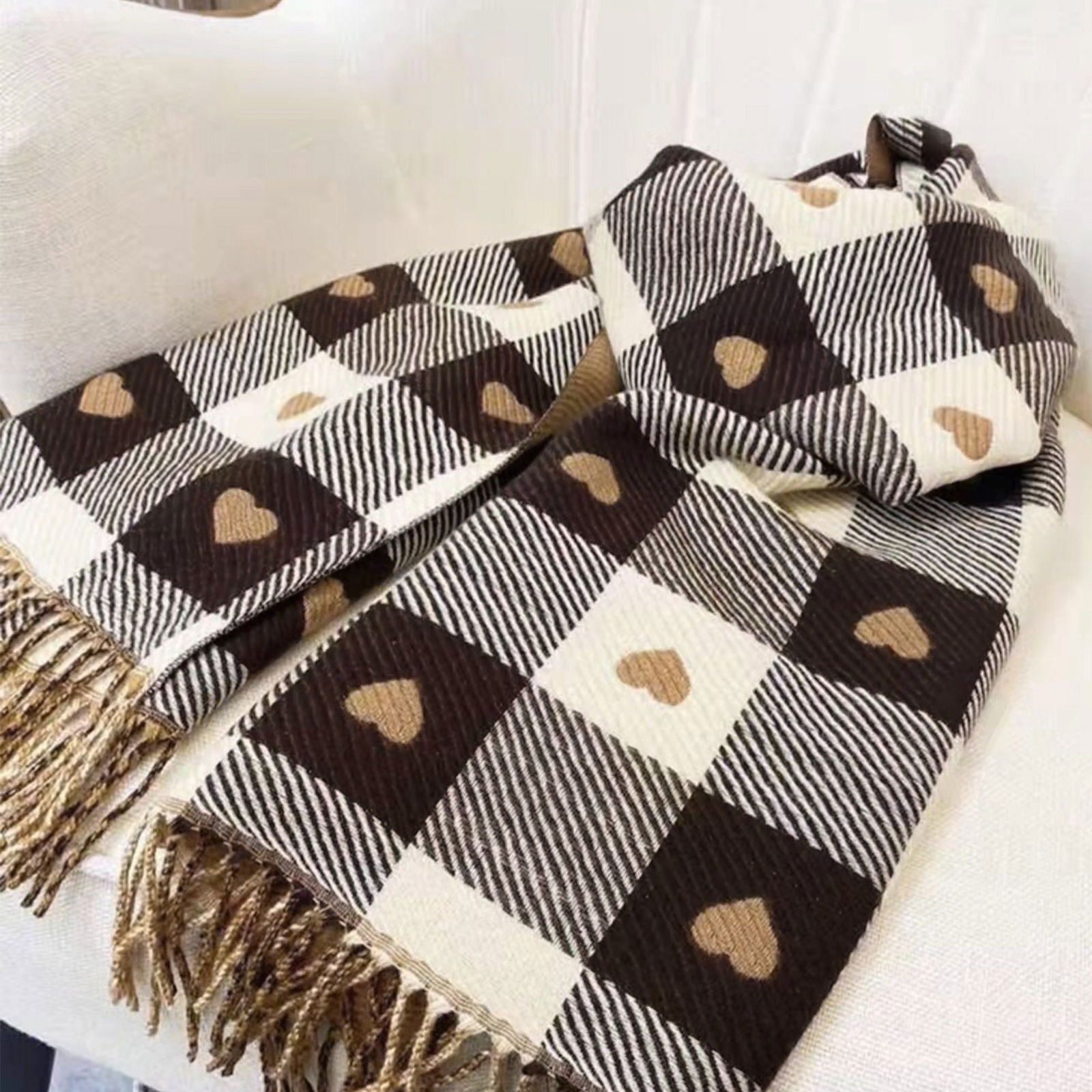 Szal AVION beżowy HAGNE