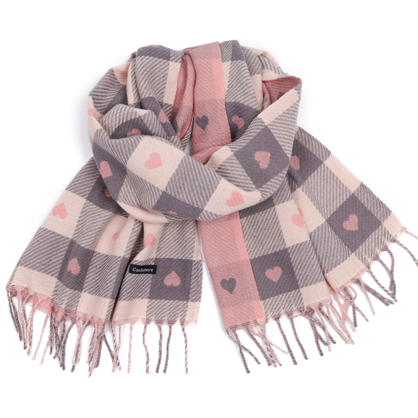 Szal AVION różowy HAGNE