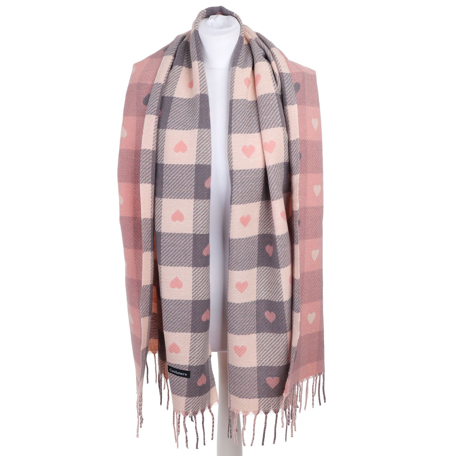 Szal AVION różowy HAGNE