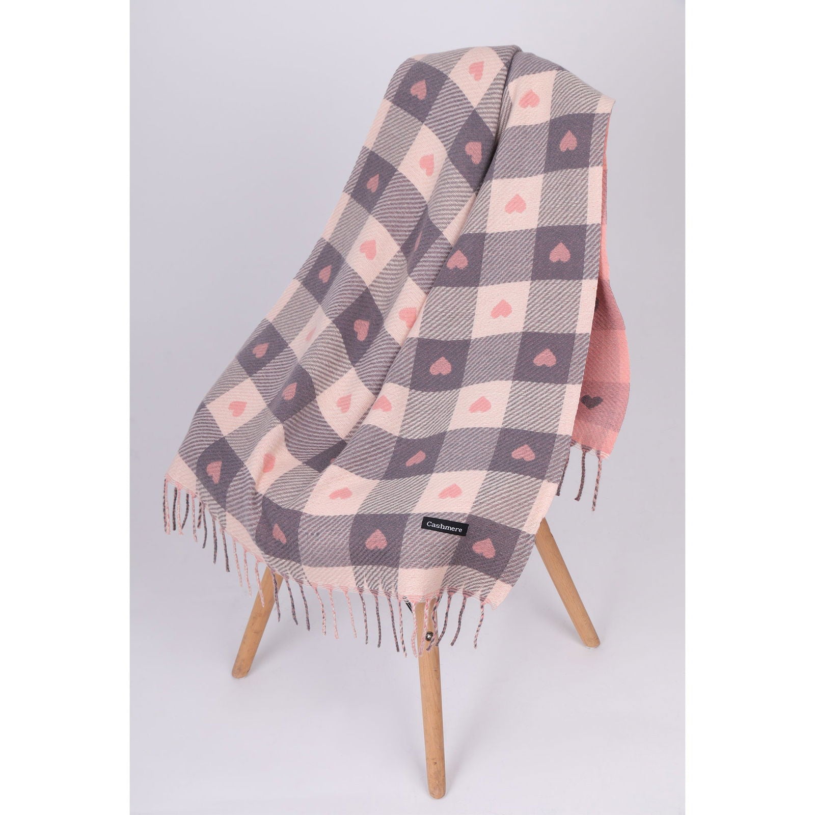 Szal AVION różowy HAGNE