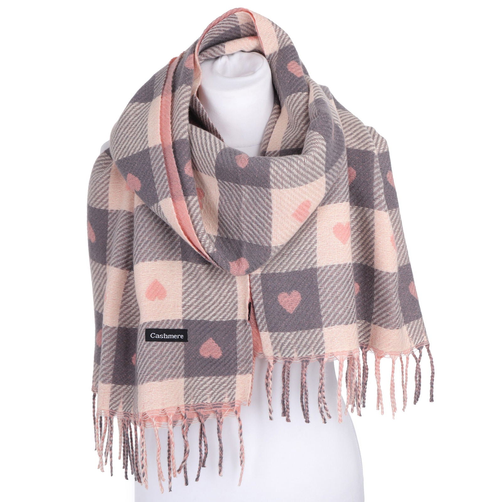 Szal AVION różowy HAGNE