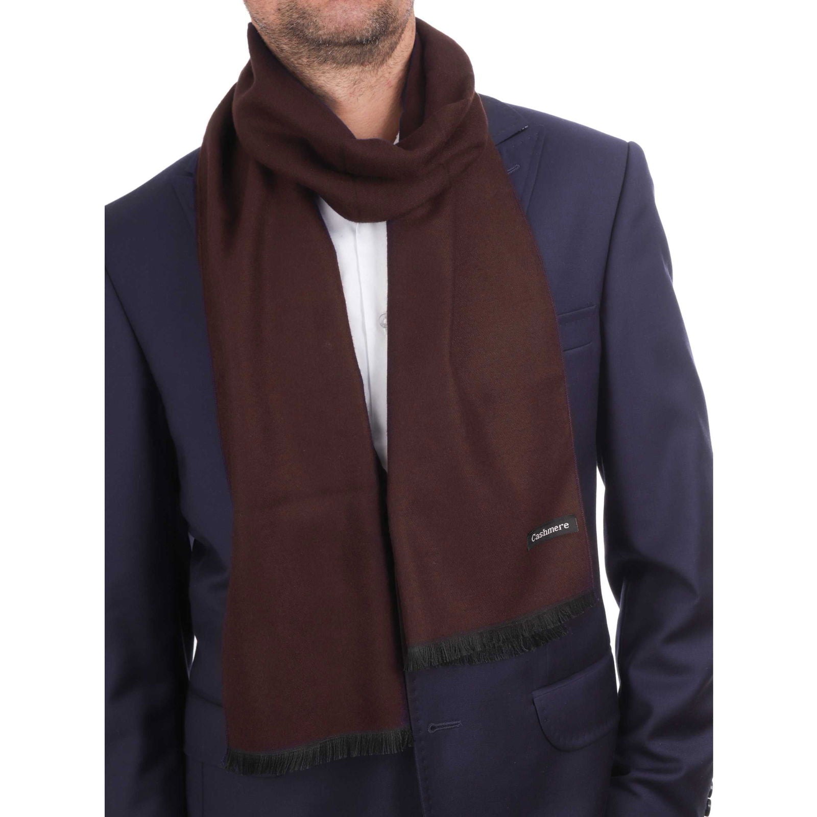 Szal CLASSIC ELEGANCE COFFEE HAGNE