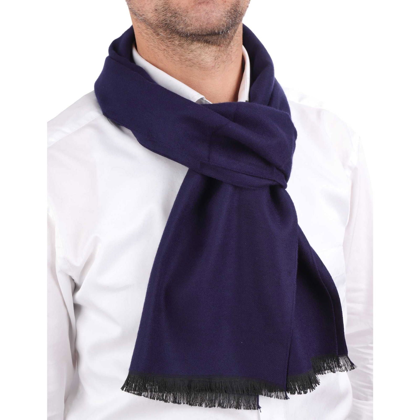 Szal CLASSIC ELEGANCE NAVY HAGNE