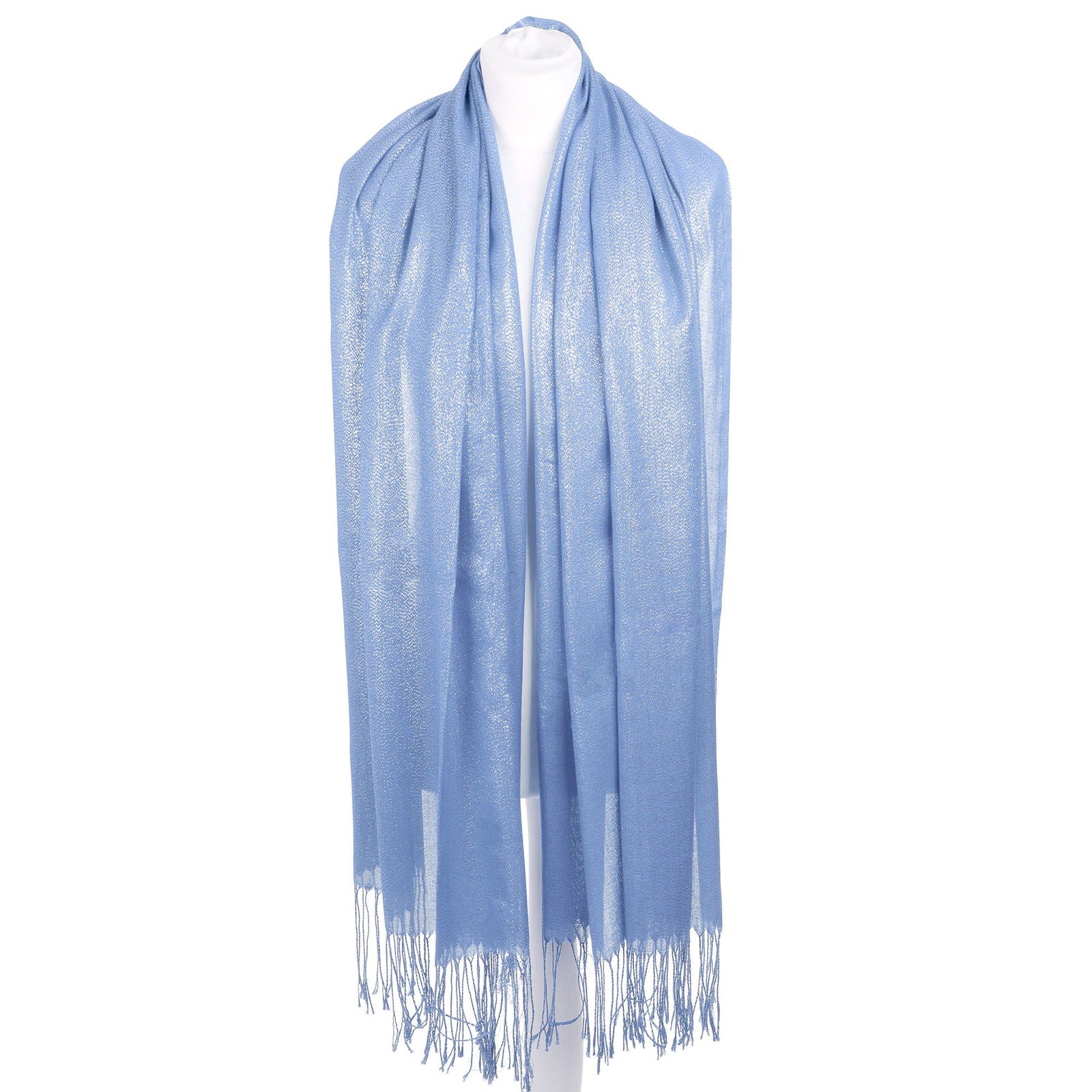 Szal CRYSTAL THREAD BLUE HAGNE