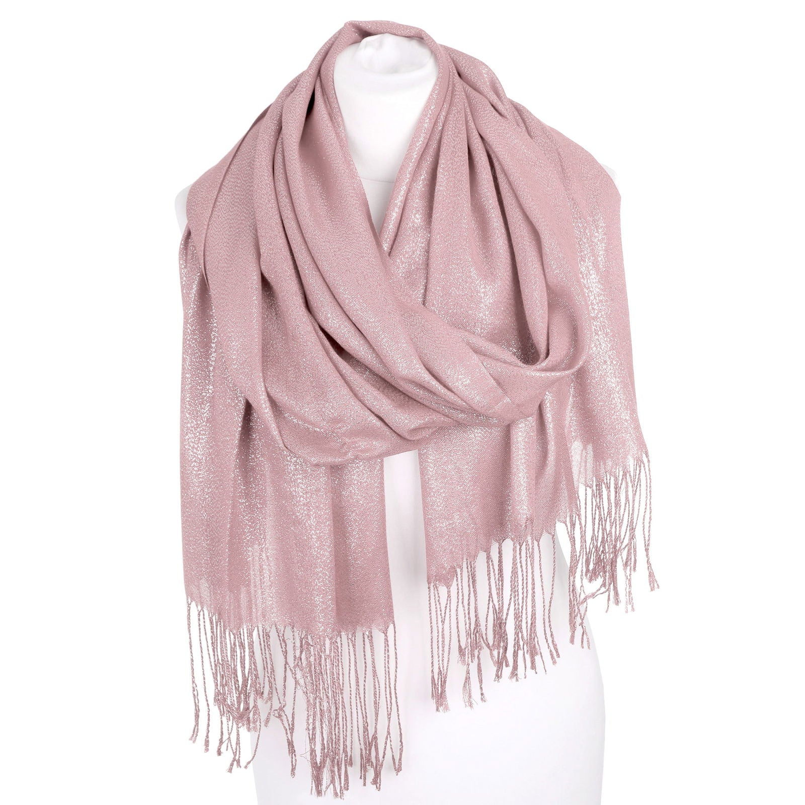Szal CRYSTAL THREAD PINK HAGNE