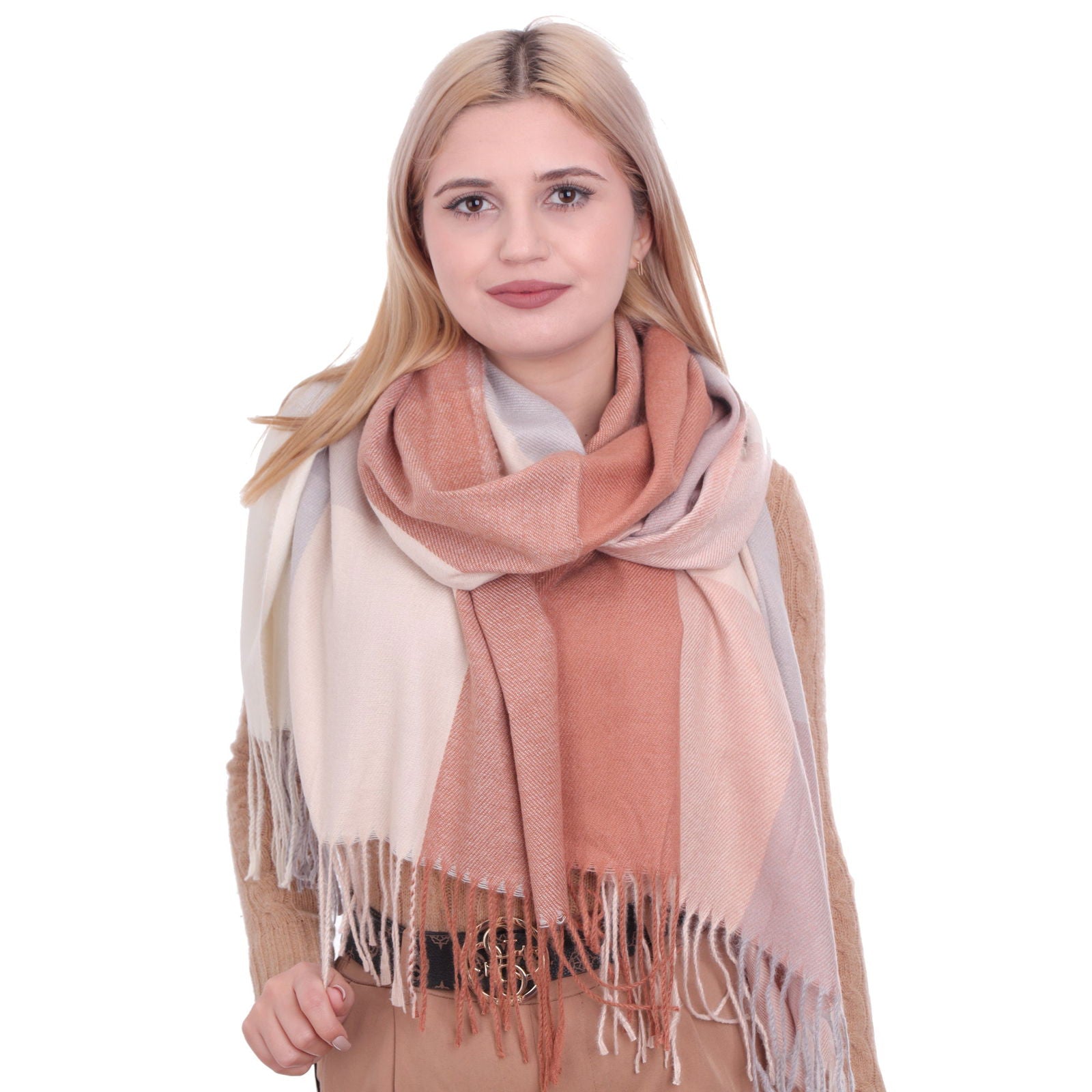 Szal ESSENTIAL COMFORT Beżowy HAGNE