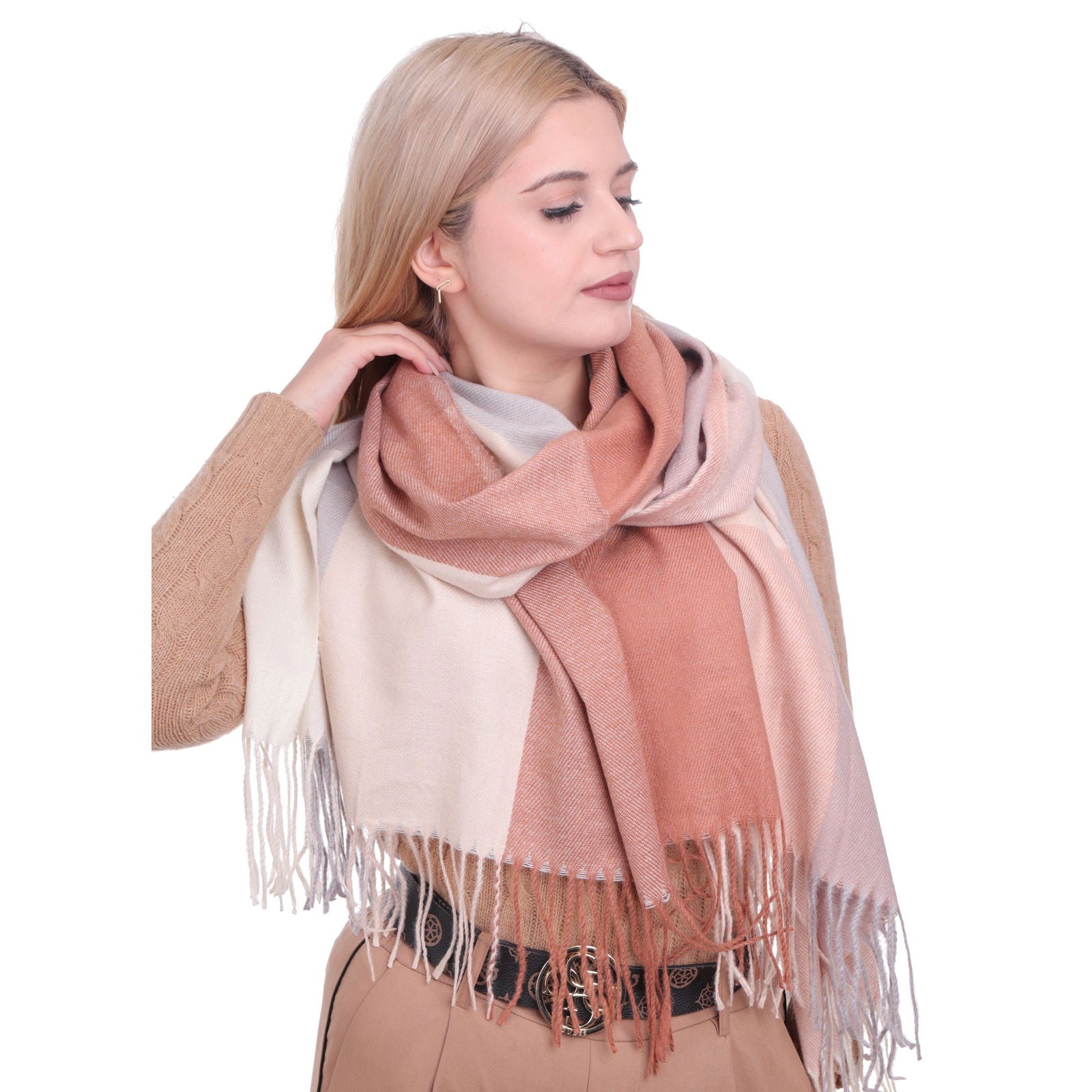 Szal ESSENTIAL COMFORT Beżowy HAGNE