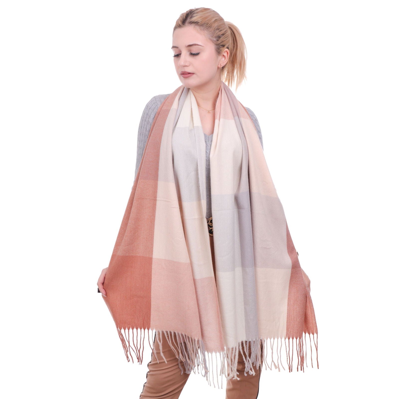 Szal ESSENTIAL COMFORT Beżowy HAGNE