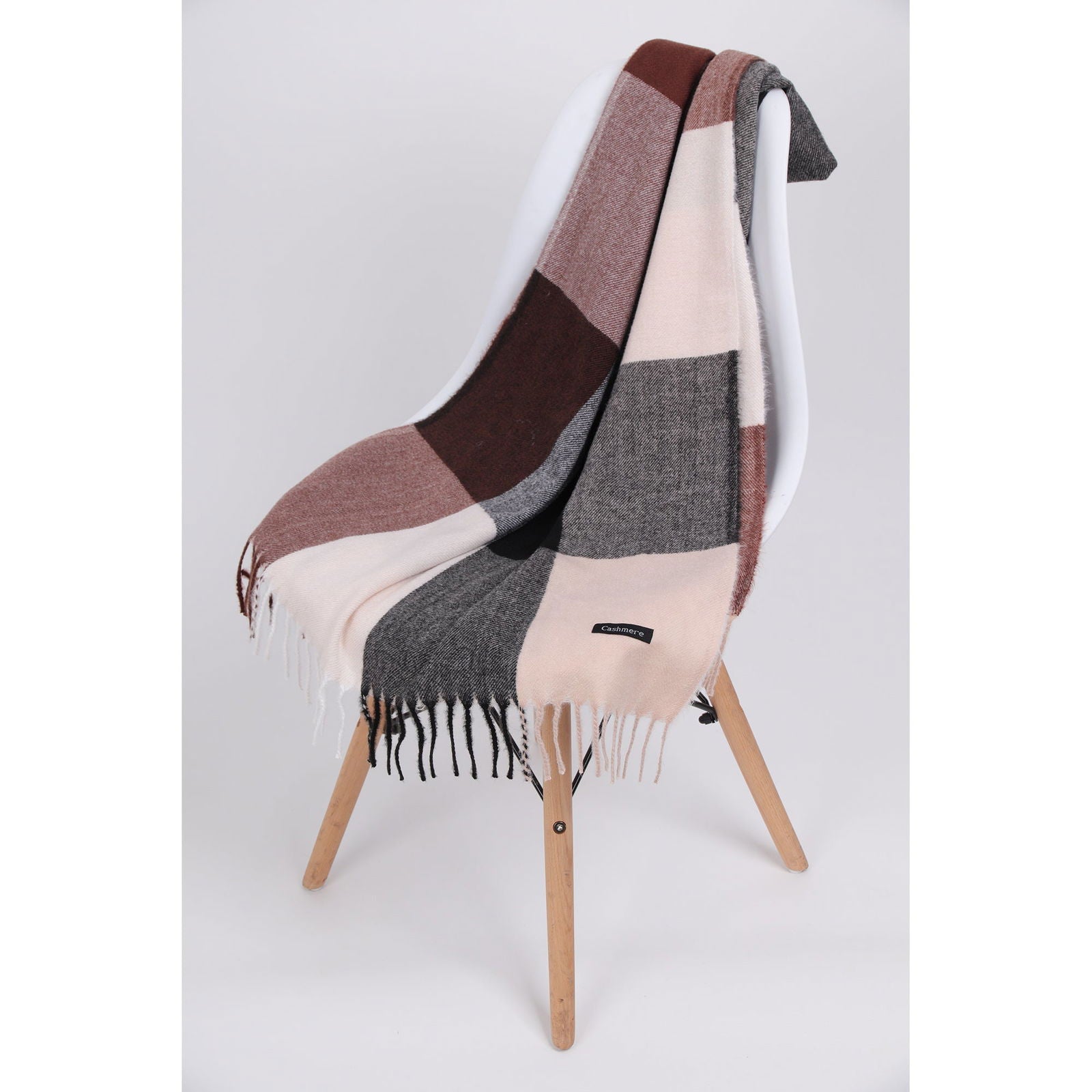 Szal ESSENTIAL COMFORT Brązowy HAGNE