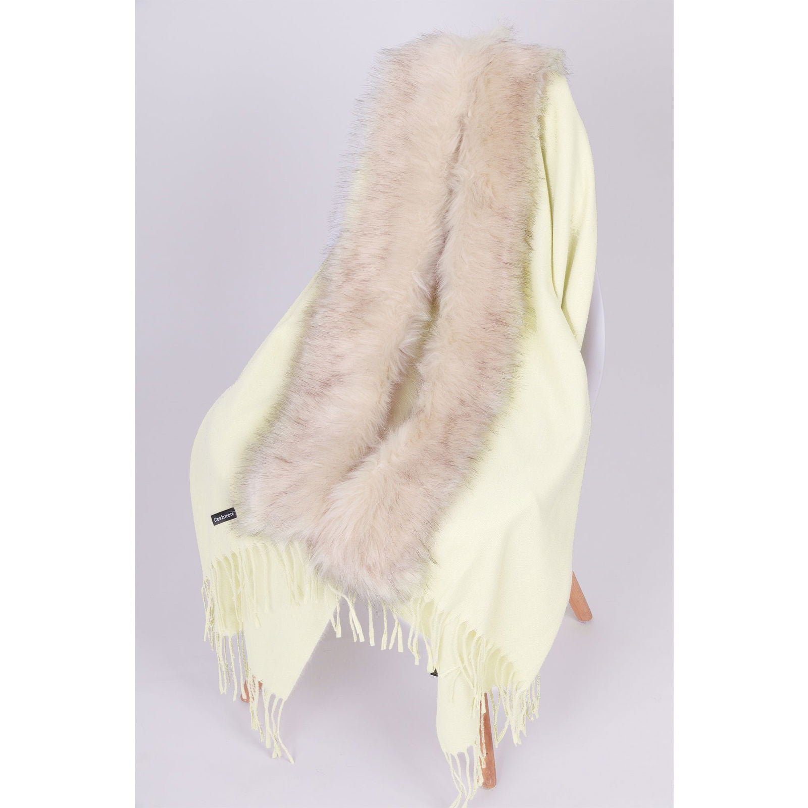 Szal FUR BOLERO ECRU HAGNE