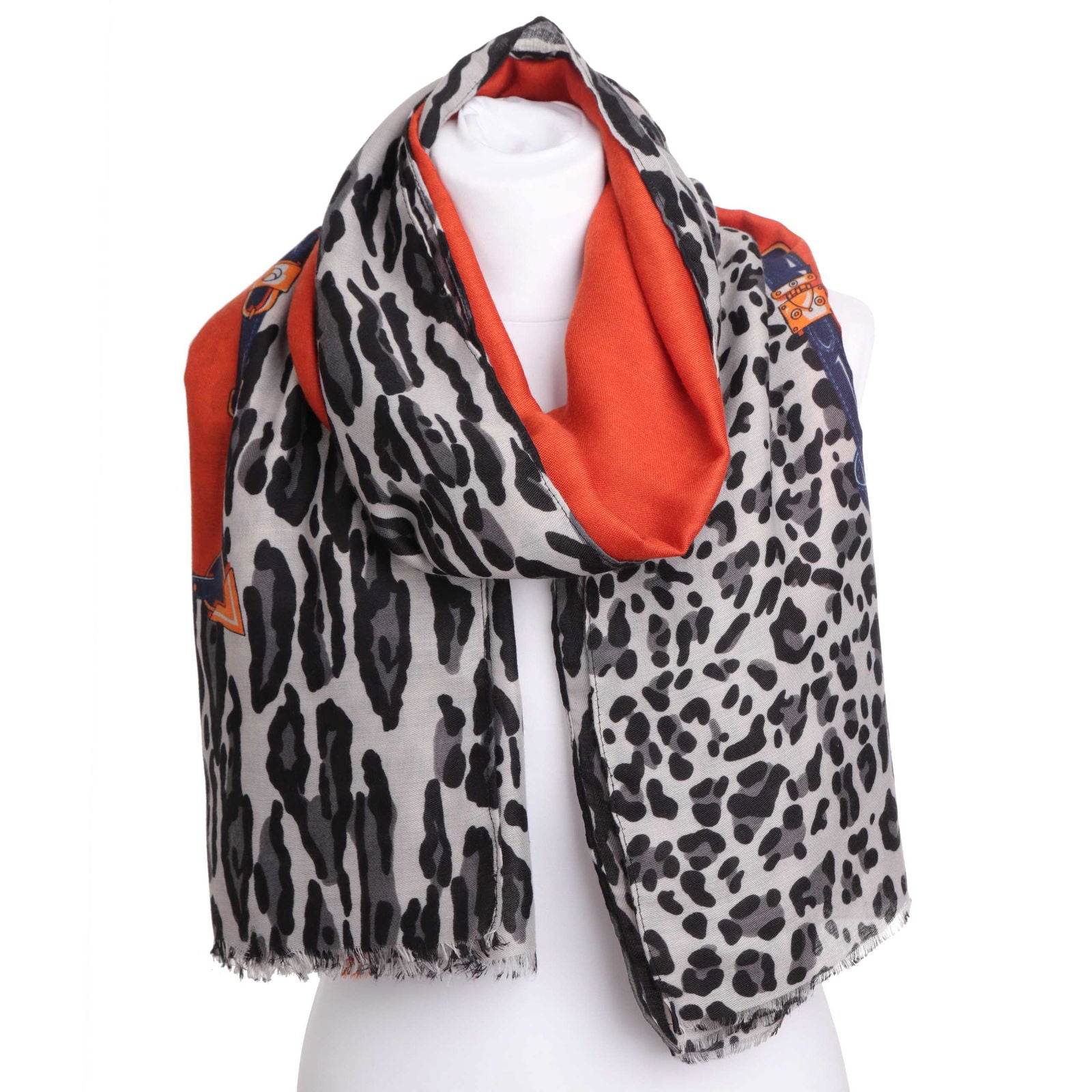 Szal TRUE PANTER ORANGE HAGNE