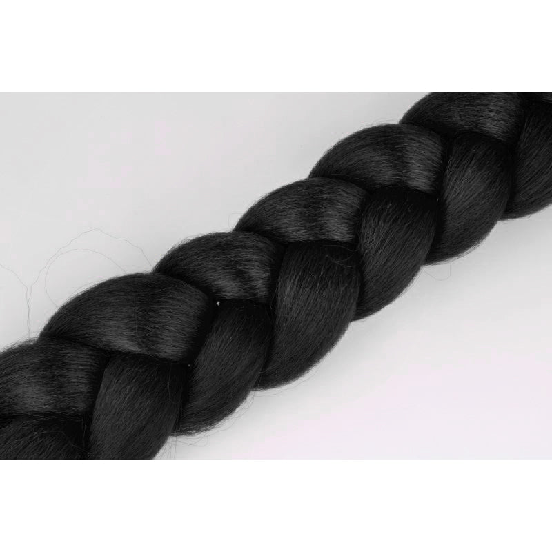 Włosy syntetyczne na warkoczyki czarne 1# HAGNE