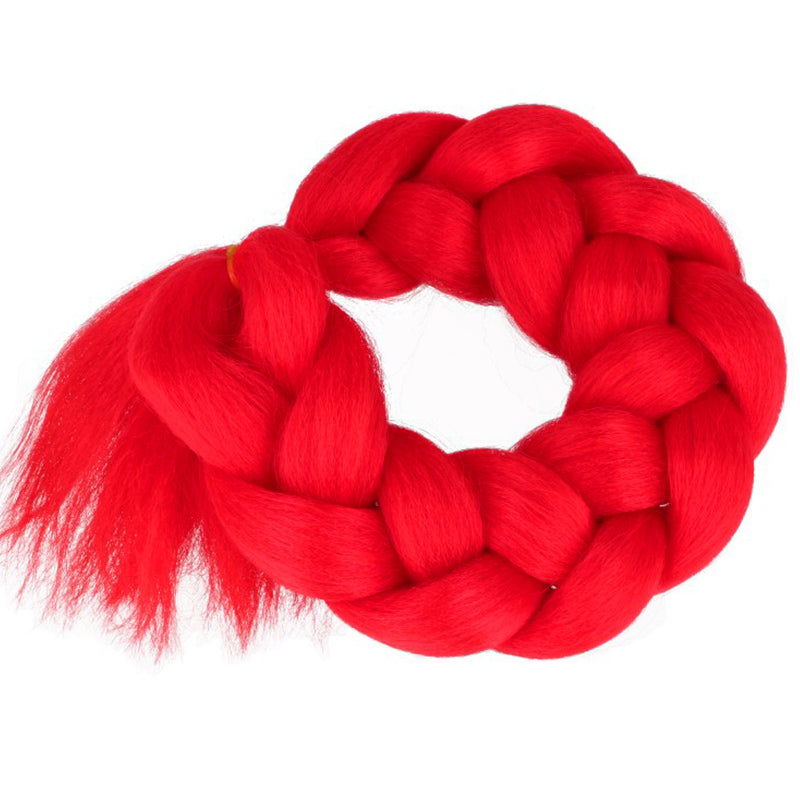 Włosy syntetyczne na warkoczyki czerwone A13 HAGNE