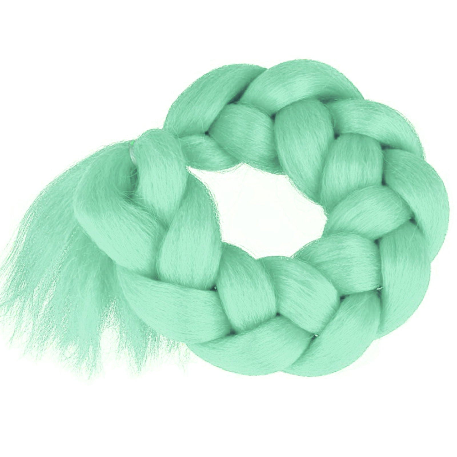 Włosy syntetyczne na warkoczyki miętowy A25 HAGNE