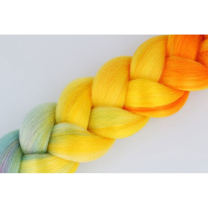 Włosy syntetyczne na warkoczyki neonowe B35 HAGNE