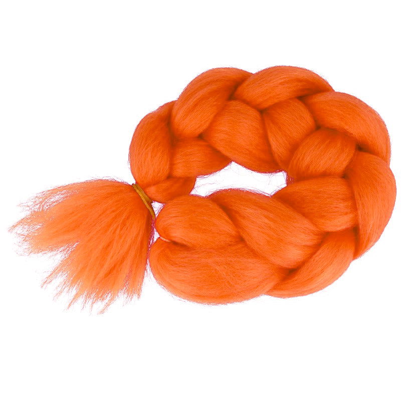 Włosy syntetyczne warkocz pomarańcz A20 HAGNE