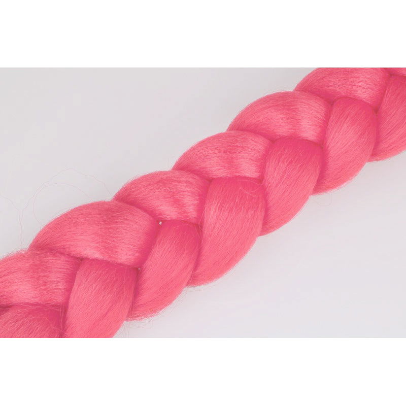 Włosy syntetyczne warkoczyki j.różowy A15 HAGNE