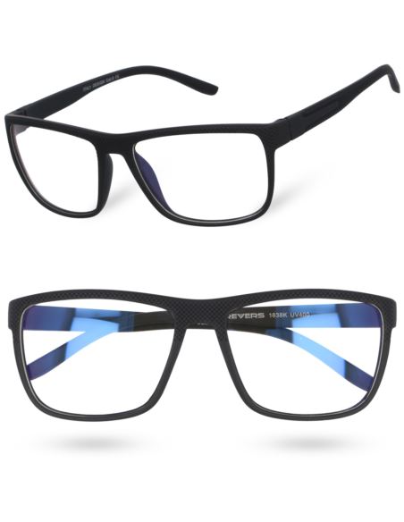 Okulary zerówki męskie do komputera z filtrem bluelight Hurt
