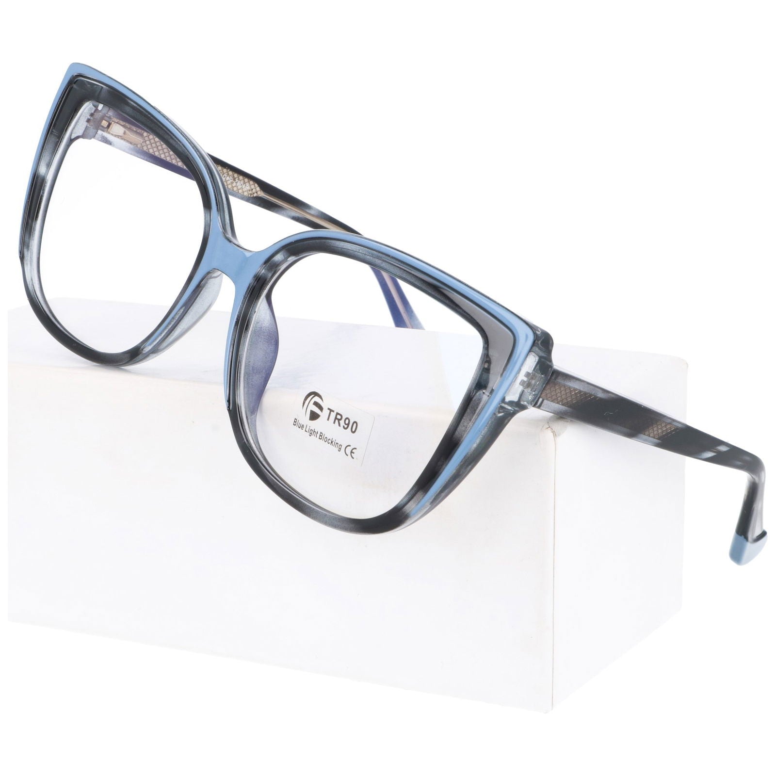 Okulary ELLA'S EDGE Niebieski / Panterka HAGNE