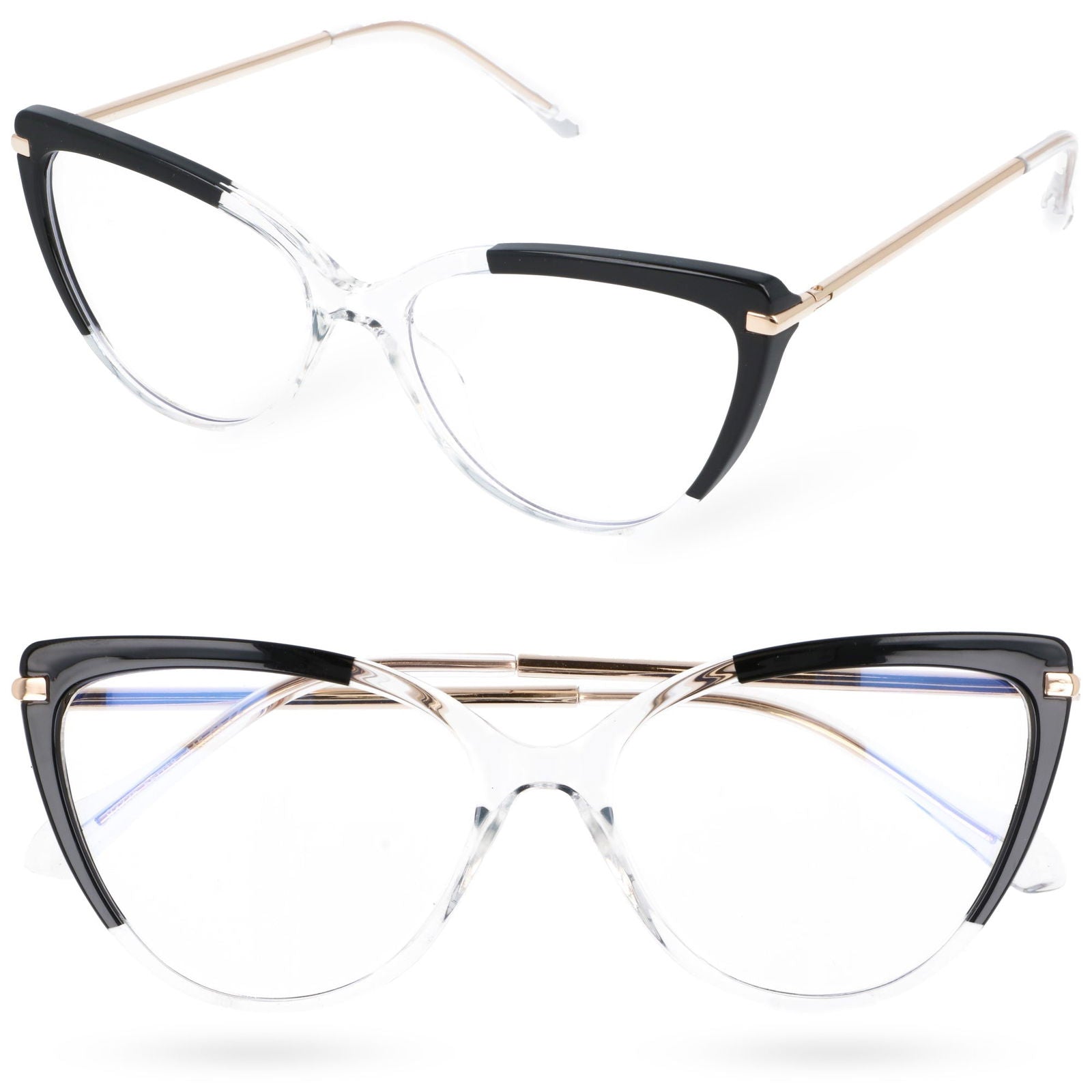 Okulary ERICA NEGRO TRANSPARENT HAGNE