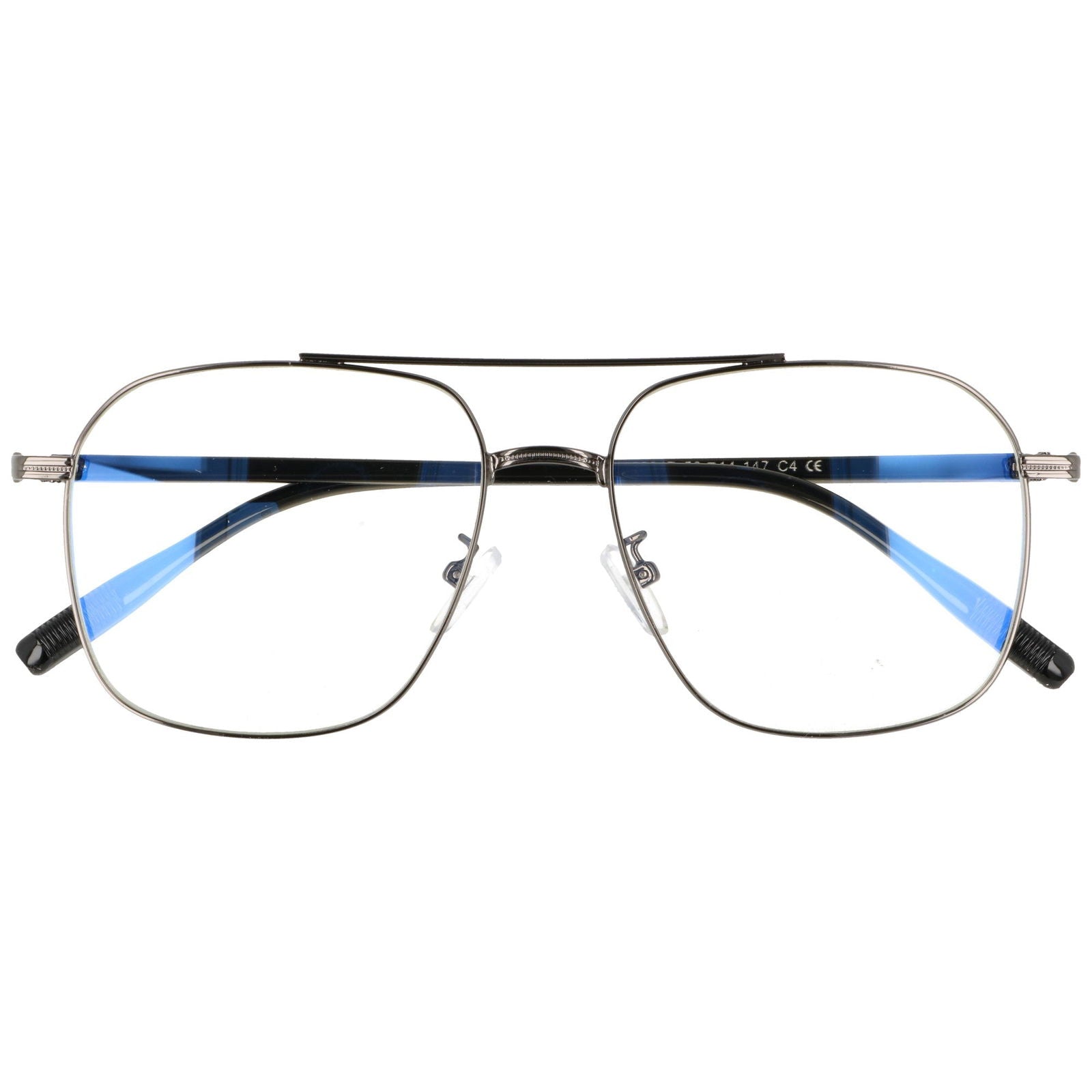 Okulary OVRAM gun metal HAGNE