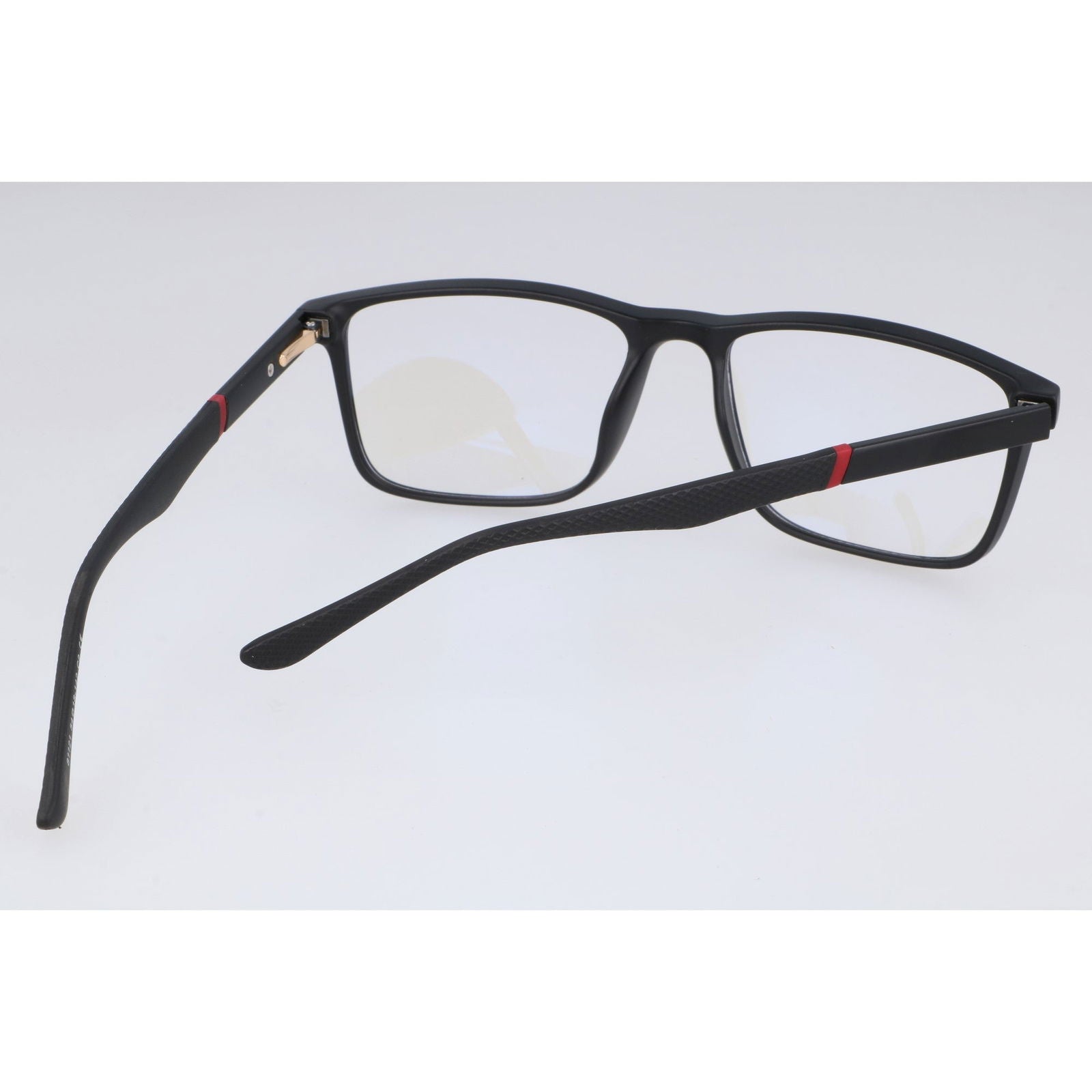 Okulary TECHNO EDGE BLACK-BURGUNDY HAGNE