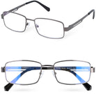 Okulary korekcyjne BLUE VISION SILVER HAGNE