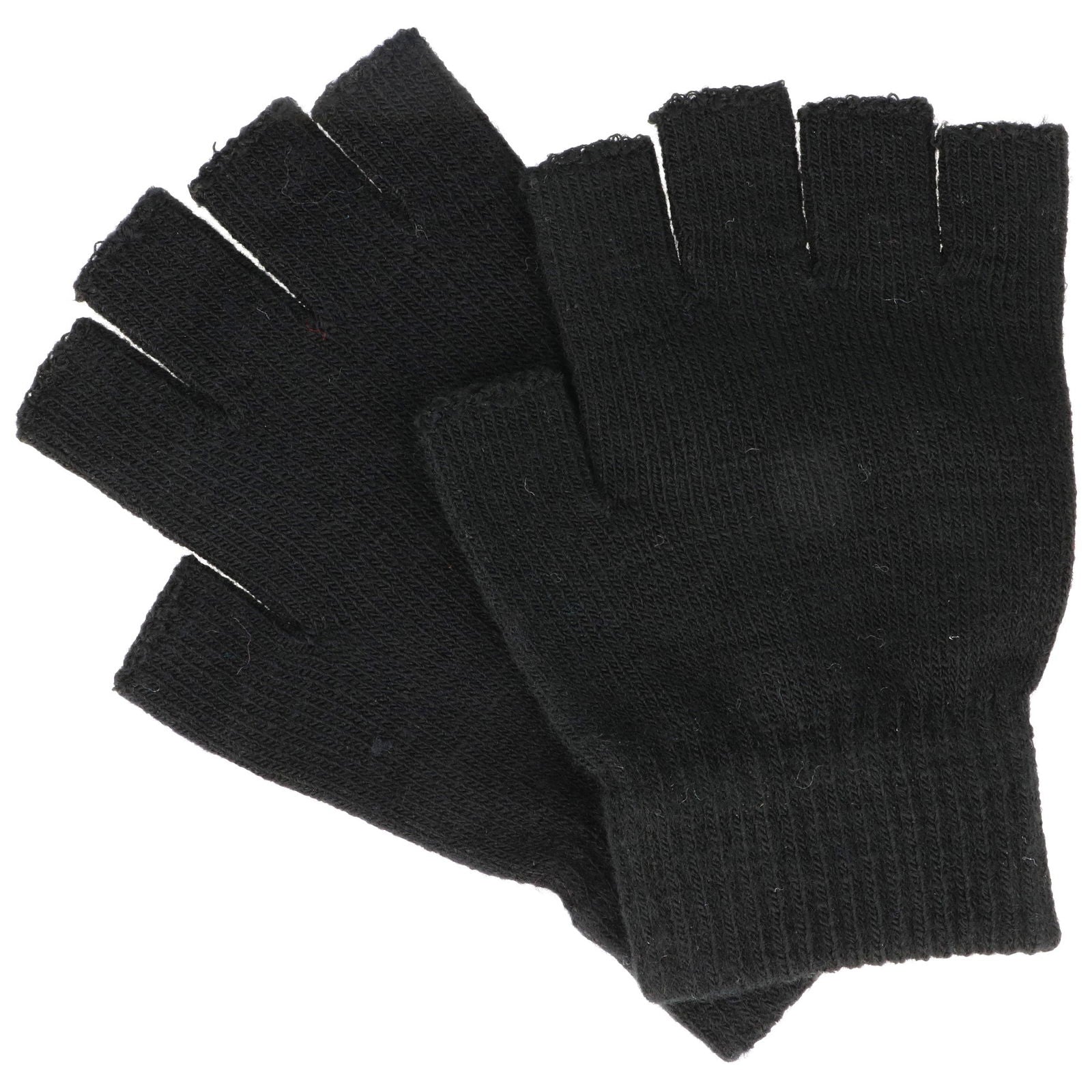 Rękawiczki CLASSIC MITTENS BLACK HAGNE