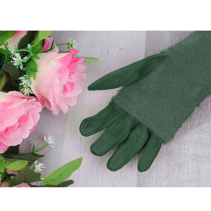 Rękawiczki COZY TOUCH GREEN HAGNE