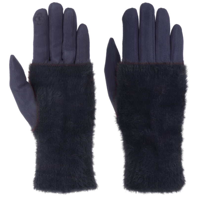 Rękawiczki COZY TOUCH NAVY HAGNE