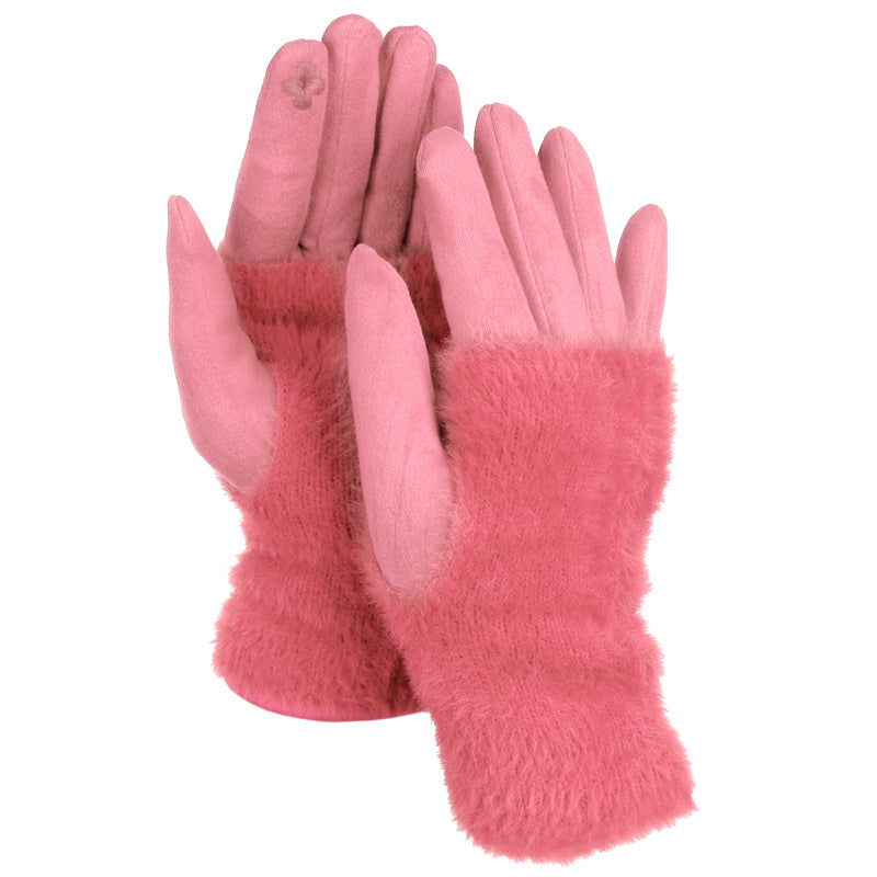 Rękawiczki COZY TOUCH PINK HAGNE