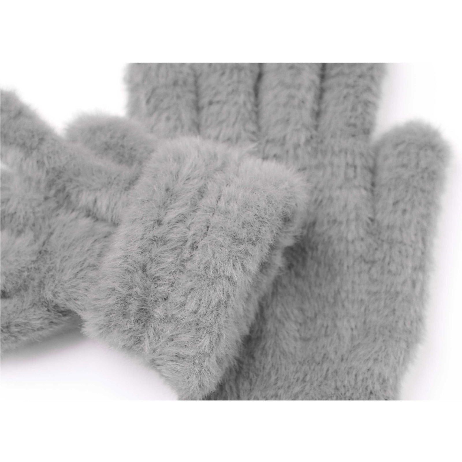 Rękawiczki PLUSH ALPACA GRAY HAGNE