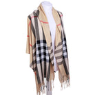 Szal BRITISH PLAID BEIGE HAGNE