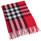 Szal BRITISH PLAID RED HAGNE