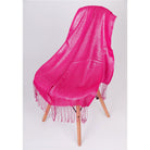 Szal CRYSTAL THREAD FUCHSIA HAGNE